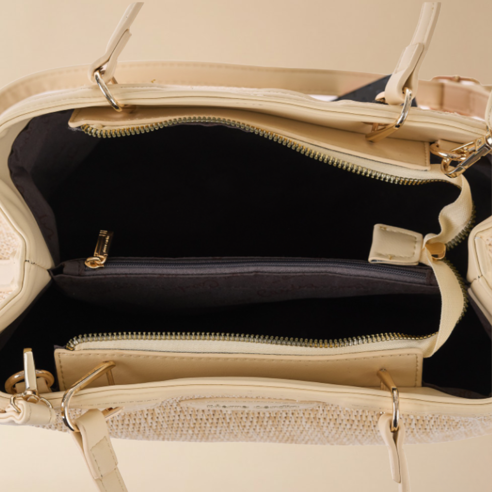 Pierre Cardin “Paglia Eleganza” Straw Handbag