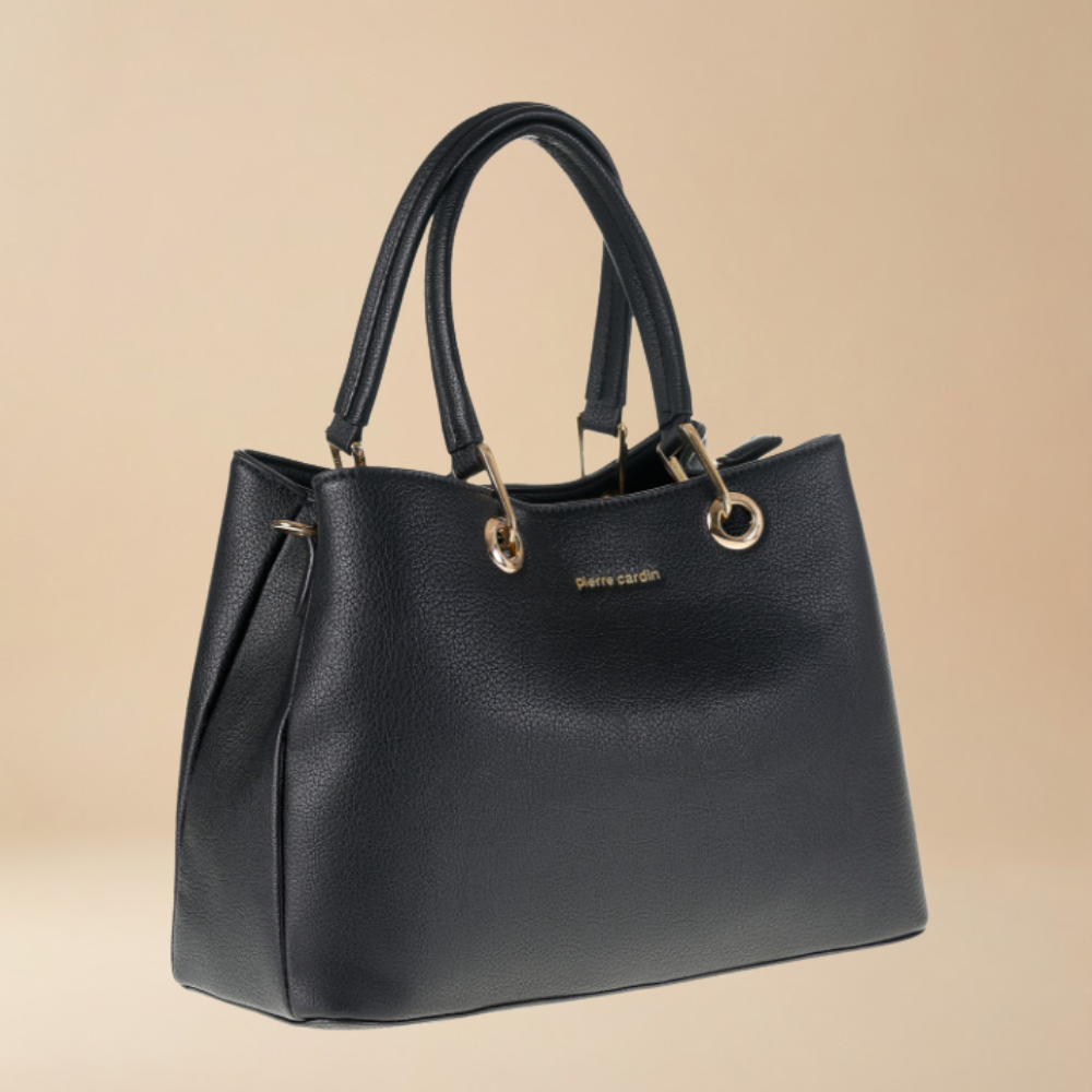 Pierre Cardin “Valenza” Eco-Leather Shoulder Bag