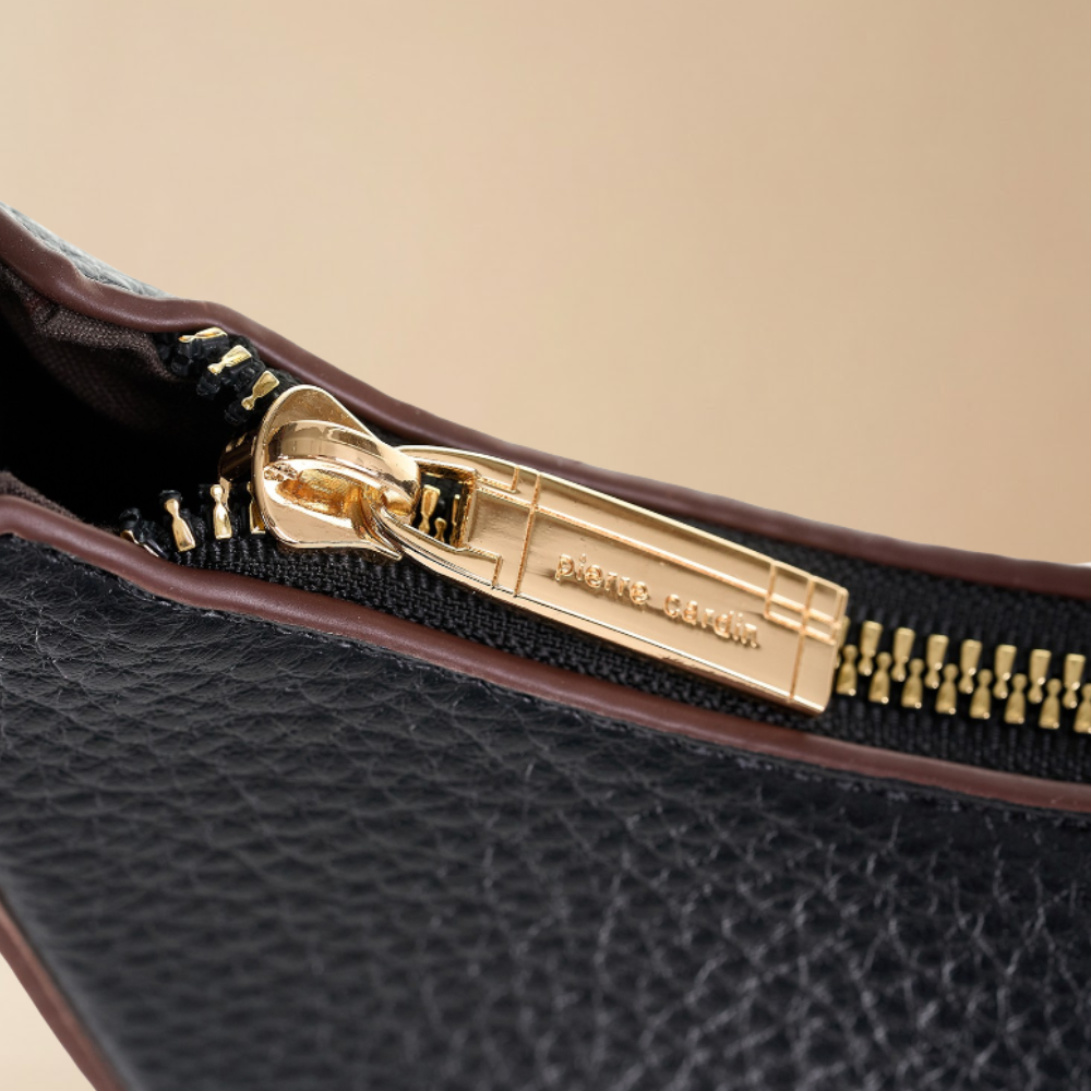 Pierre Cardin “Arco” Eco-Leather Shoulder Bag
