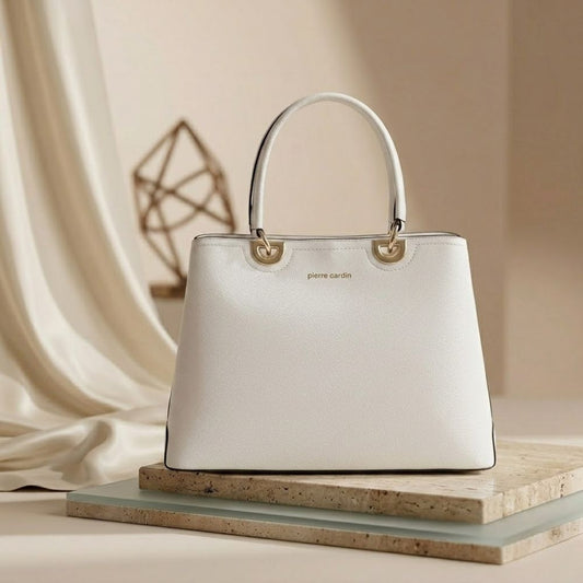 Pierre Cardin “Linea Tripla” Eco-Leather Handbag