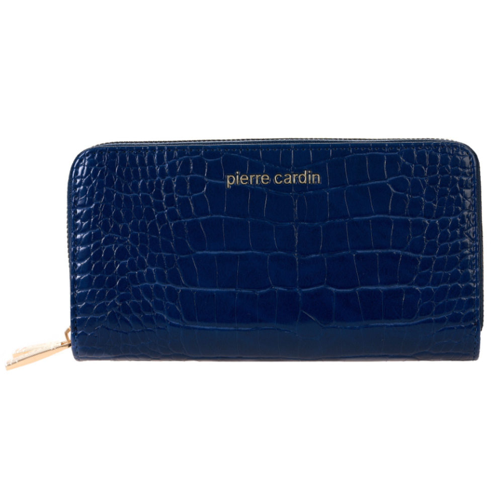 Pierre Cardin 'Noir Élégance' Croco Wallet