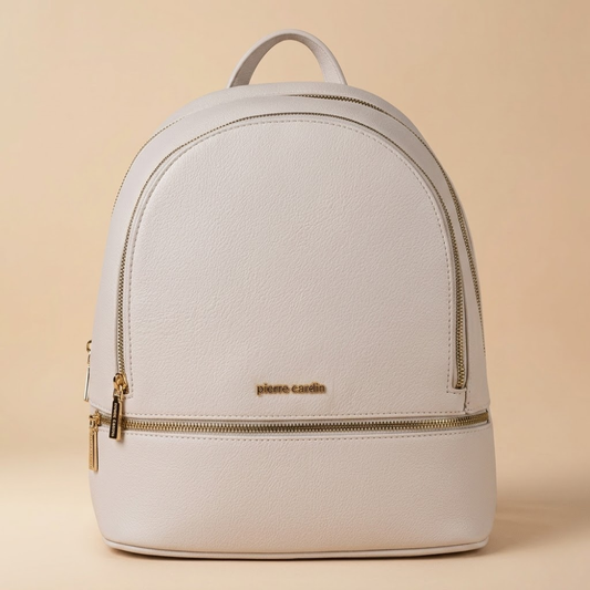 Pierre Cardin “Aurea Forma” Eco-Leather Backpack
