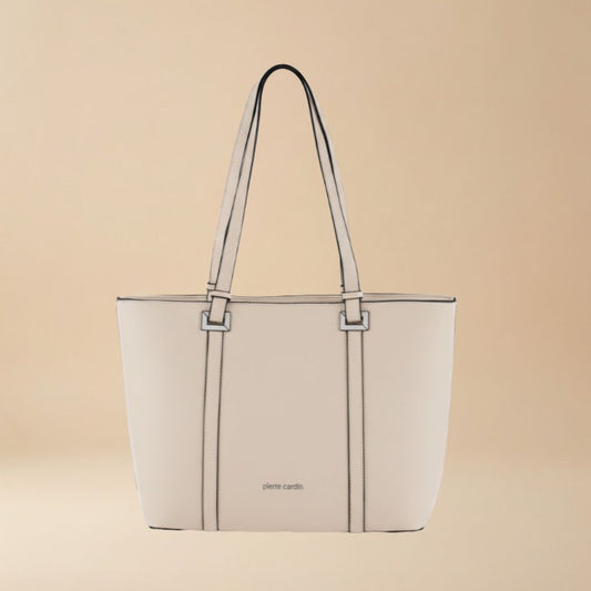 Pierre Cardin “Eleganza Pura” Eco-Leather Tote Bag