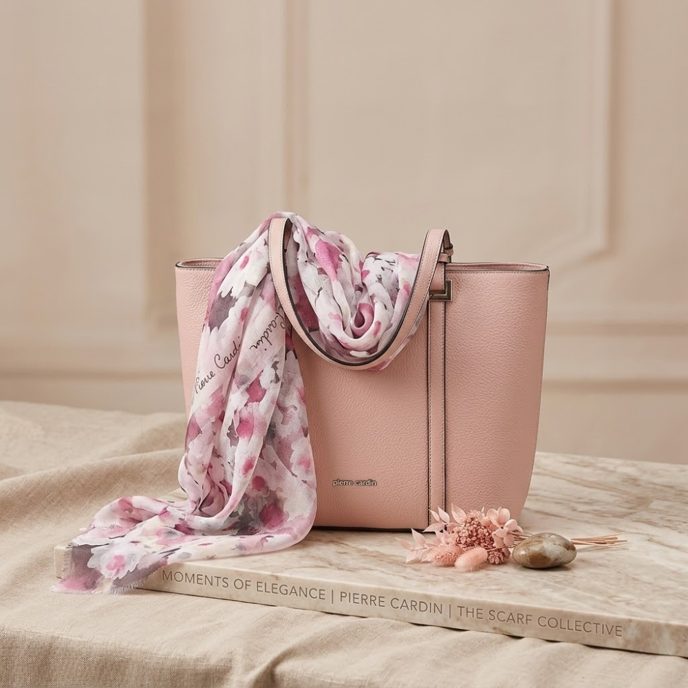 Pierre Cardin “Eleganza Pura” Eco-Leather Tote Bag