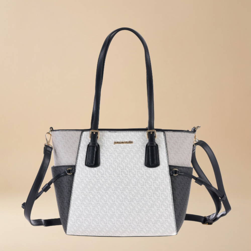 Pierre Cardin “Monogramma Classica” Logo Shoulder Bag