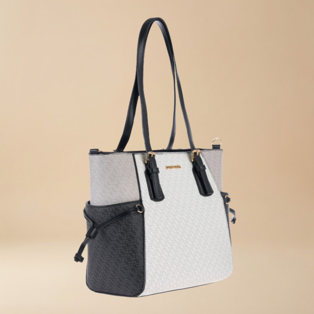 Pierre Cardin “Monogramma Classica” Logo Shoulder Bag