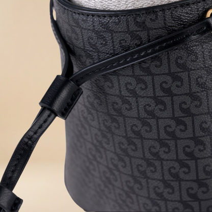 Pierre Cardin “Monogramma Classica” Logo Shoulder Bag