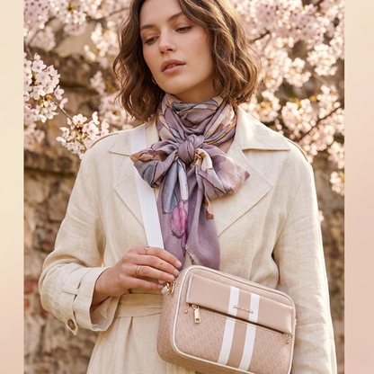 Pierre Cardin “Linea Lume” Eco-Leather Shoulder Bag