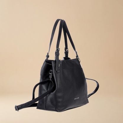 Pierre Cardin “Mirella” Eco-Leather Shoulder Bag