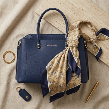 Pierre Cardin “Elegance” Eco-Leather Handbag