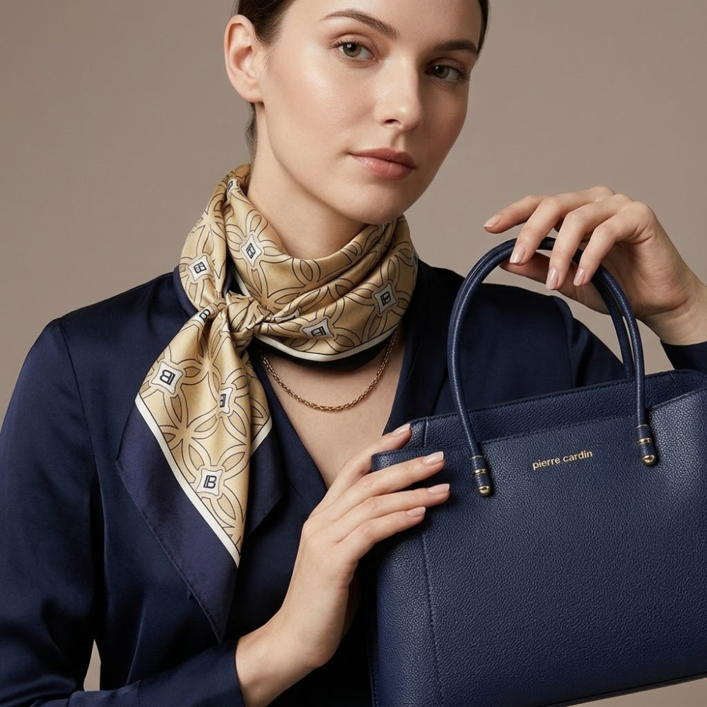 Pierre Cardin “Elegance” Eco-Leather Handbag