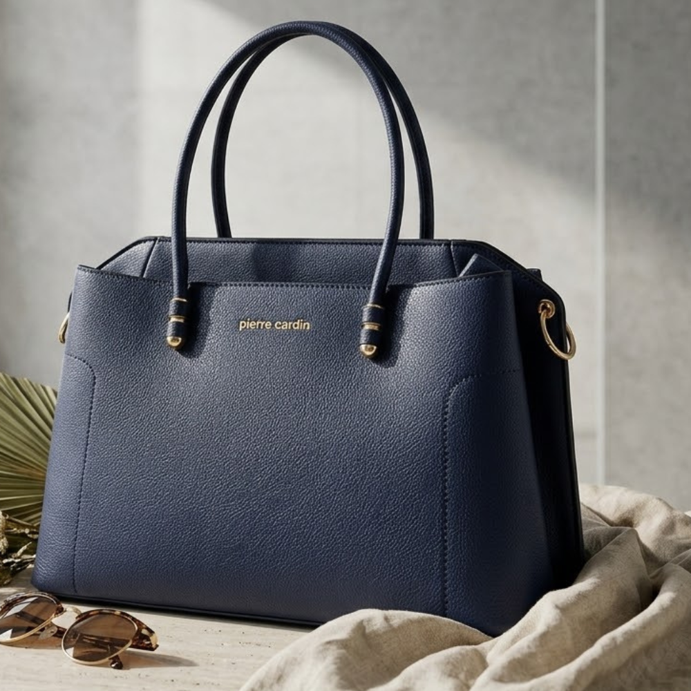 Pierre Cardin “Elegance” Eco-Leather Handbag