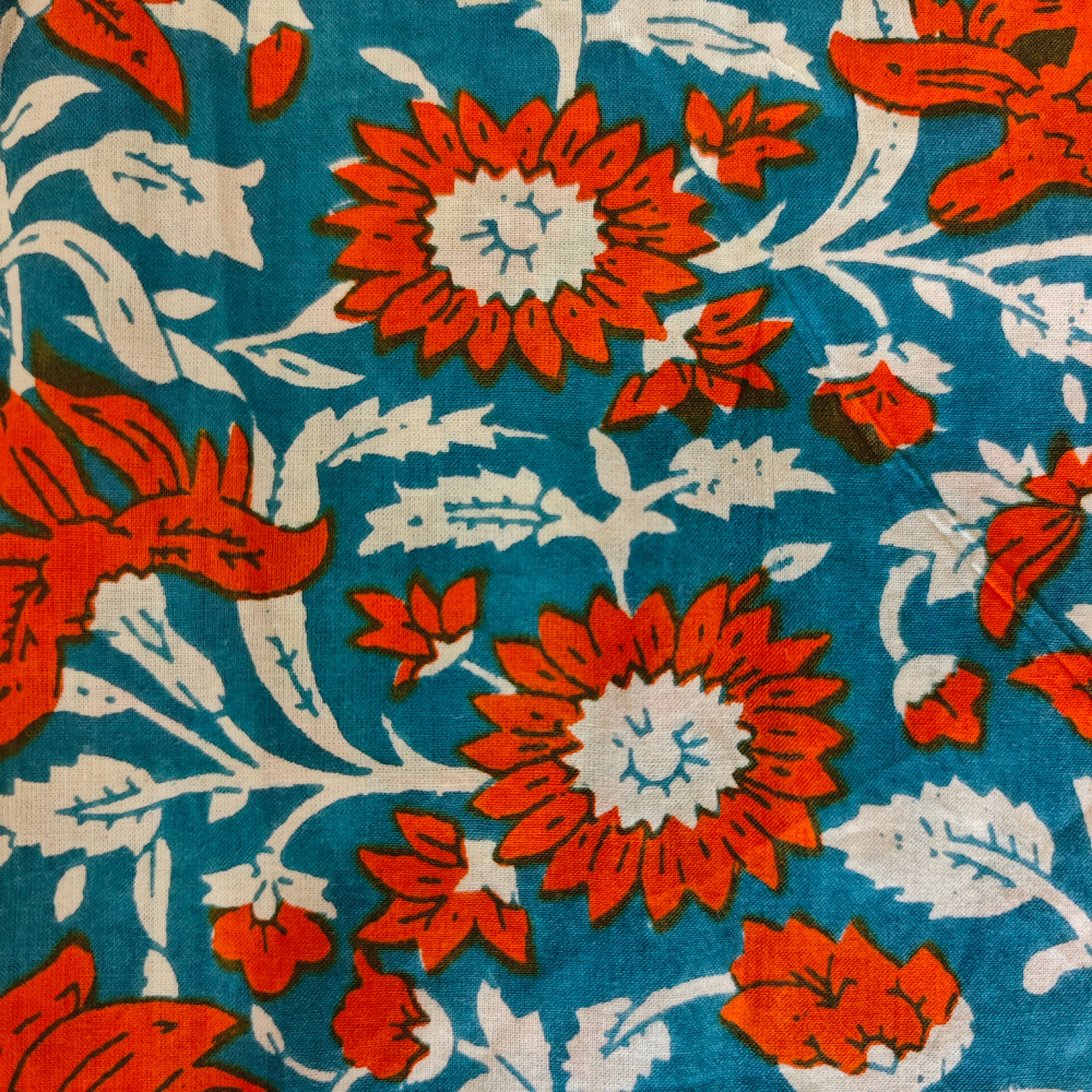 The Celeste Cotton Scarf
