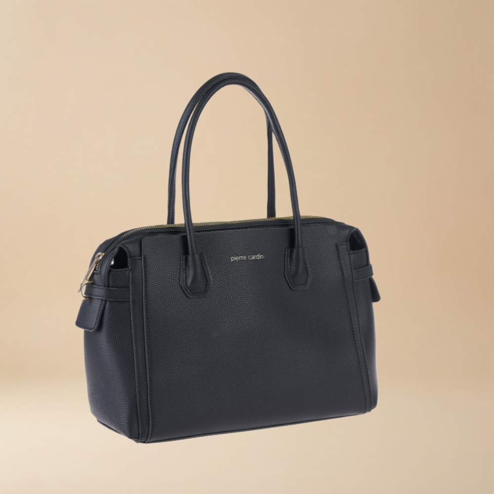 Pierre Cardin “Forma Tripla” Eco-Leather Handbag