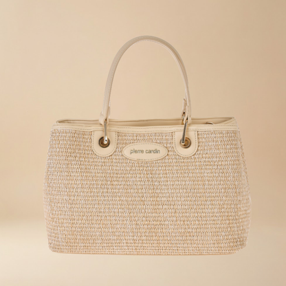 Pierre Cardin “Paglia Eleganza” Straw Handbag