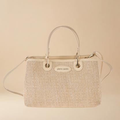 Pierre Cardin “Paglia Eleganza” Straw Handbag