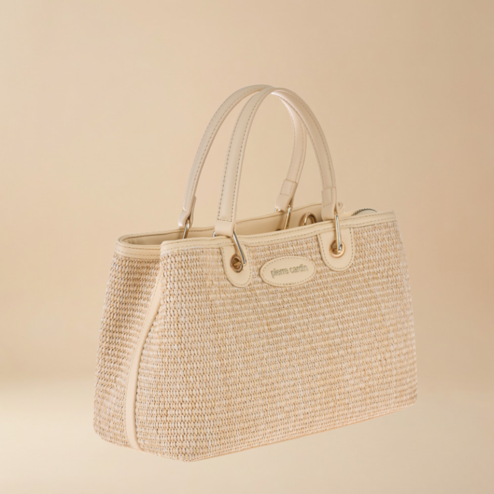 Pierre Cardin “Paglia Eleganza” Straw Handbag