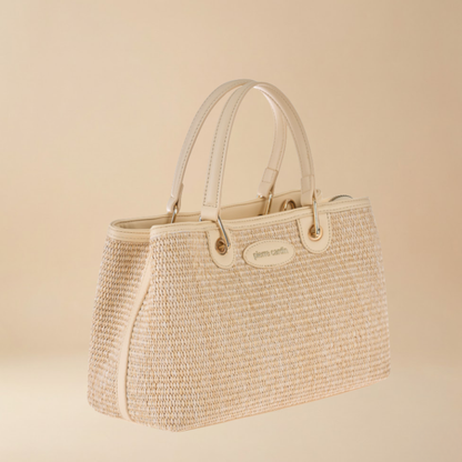 Pierre Cardin “Paglia Eleganza” Straw Handbag