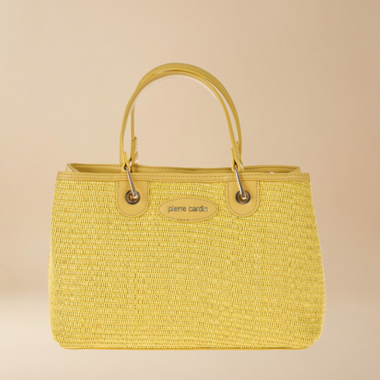 Pierre Cardin “Paglia Eleganza” Straw Handbag
