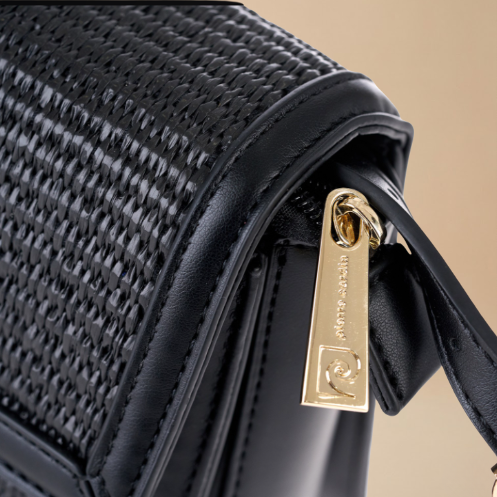 Pierre Cardin “Riviera Intreccio” Straw Shoulder Bag