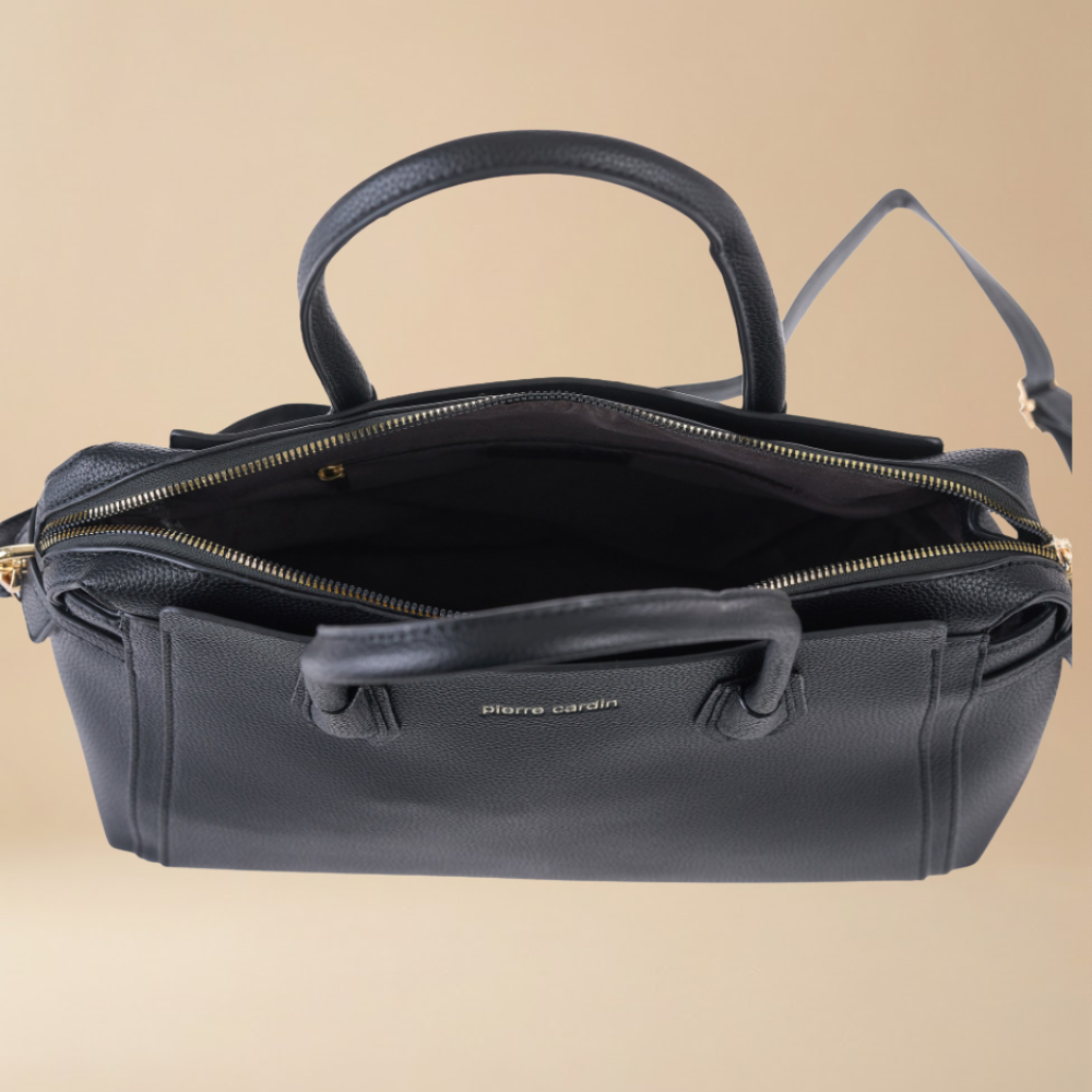 Pierre Cardin “Forma Tripla” Eco-Leather Handbag