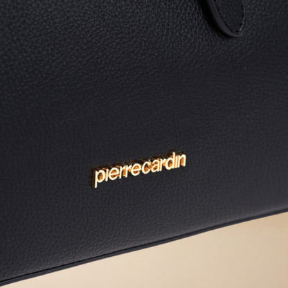 Pierre Cardin “Elegante” Eco-Leather Handbag in White