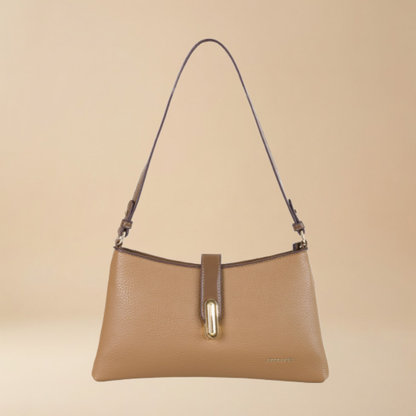 Pierre Cardin “Silhouette” Slim Eco-Leather Shoulder Bag
