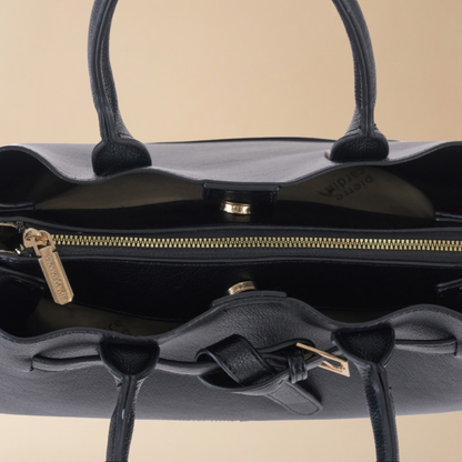 Pierre Cardin “Elegante” Eco-Leather Handbag in White