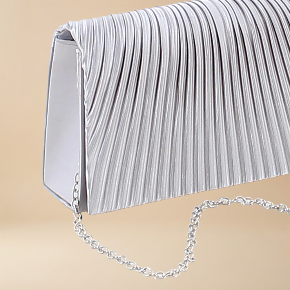 Marina Galanti “Plissé” Evening Clutch