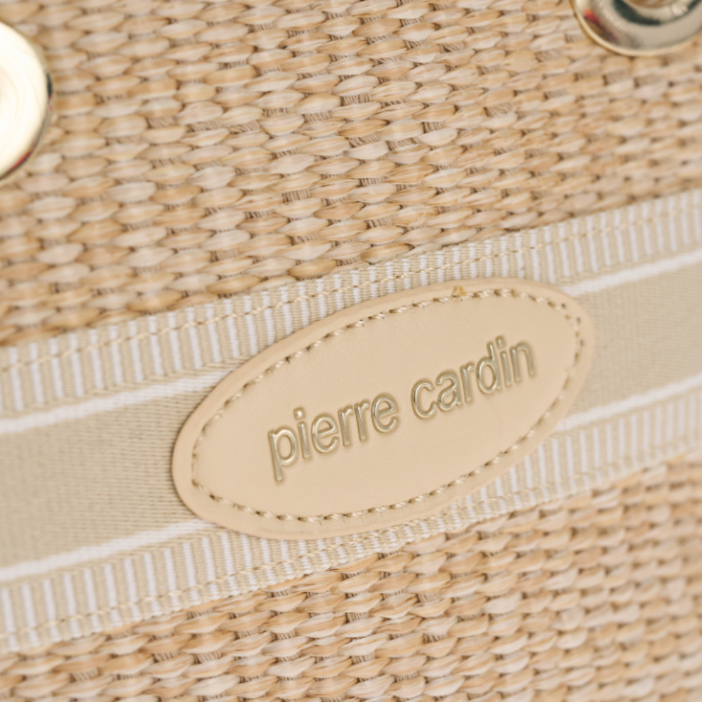 Pierre Cardin “Paglia Mini Classica” Straw Handbag