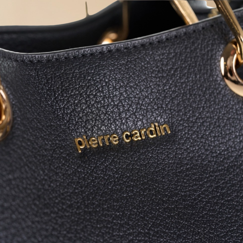 Pierre Cardin “Valenza” Eco-Leather Shoulder Bag