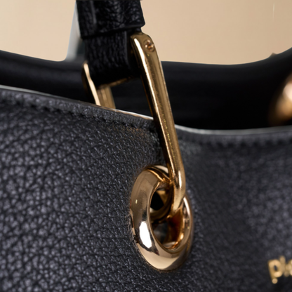 Pierre Cardin “Valenza” Eco-Leather Shoulder Bag