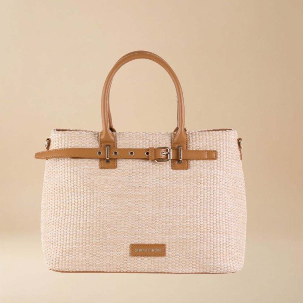 Pierre Cardin “Paglia Classica” Straw Handbag