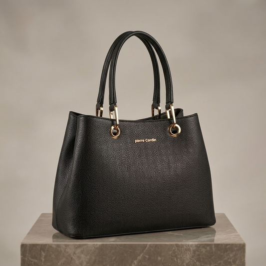 Pierre Cardin “Valenza” Eco-Leather Shoulder Bag