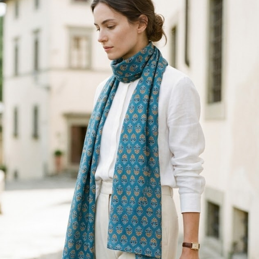 The Lucia Cotton Scarf