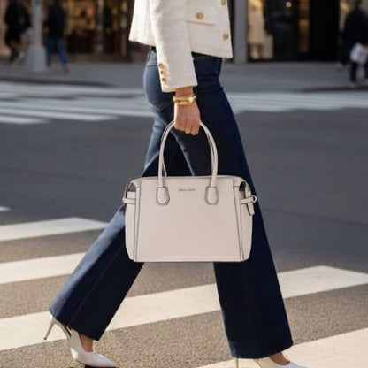 Pierre Cardin “Forma Tripla” Eco-Leather Handbag