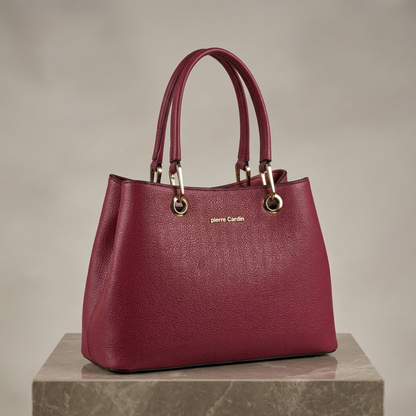 Pierre Cardin “Valenza” Eco-Leather Shoulder Bag