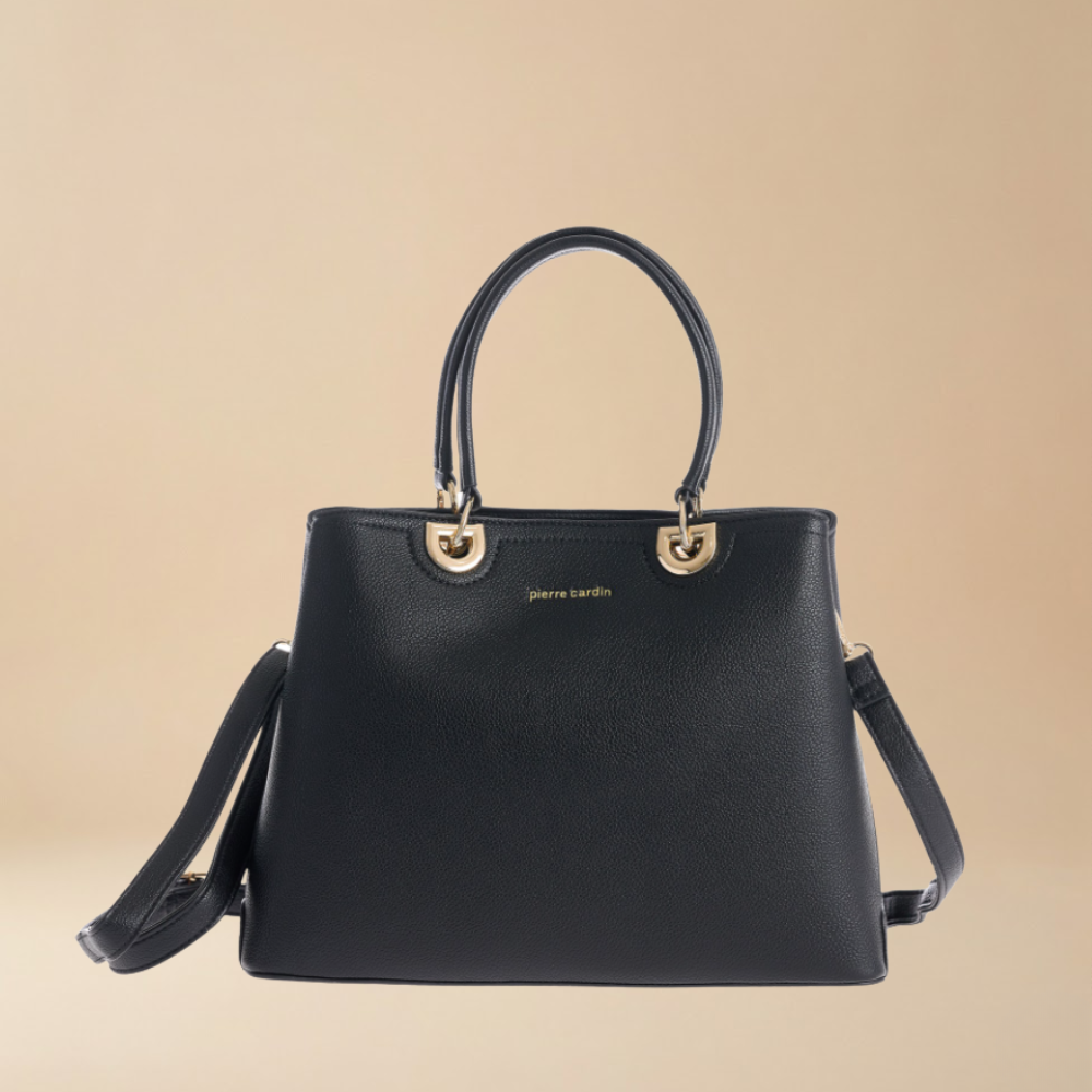 Pierre Cardin “Linea Tripla” Eco-Leather Handbag