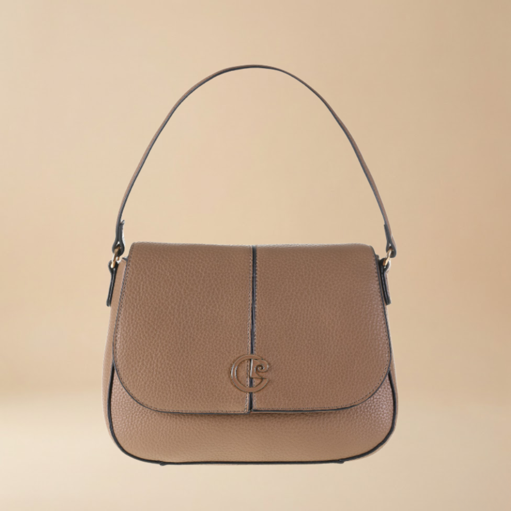 Pierre Cardin “Amélie” Eco-Leather Shoulder Bag
