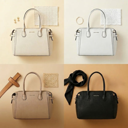 Pierre Cardin “Forma Tripla” Eco-Leather Handbag