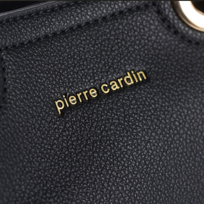 Pierre Cardin “Linea Tripla” Eco-Leather Handbag