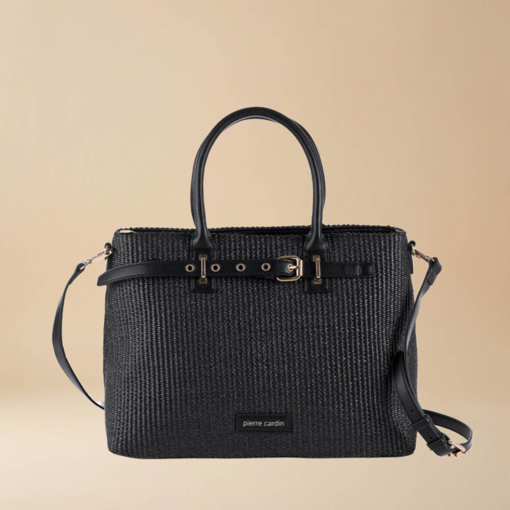 Pierre Cardin “Paglia Classica” Straw Handbag