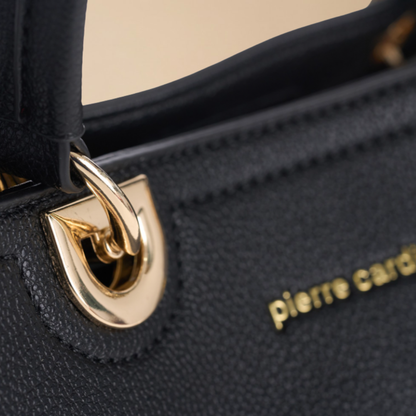 Pierre Cardin “Linea Tripla” Eco-Leather Handbag