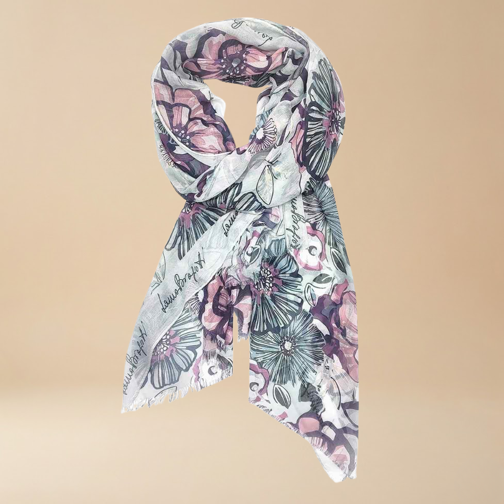 Laura Biagiotti “Fiore Voile” Scarf