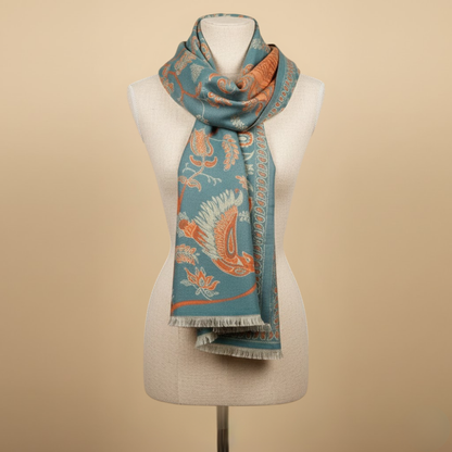 Verve Paisley Soft Touch Scarf