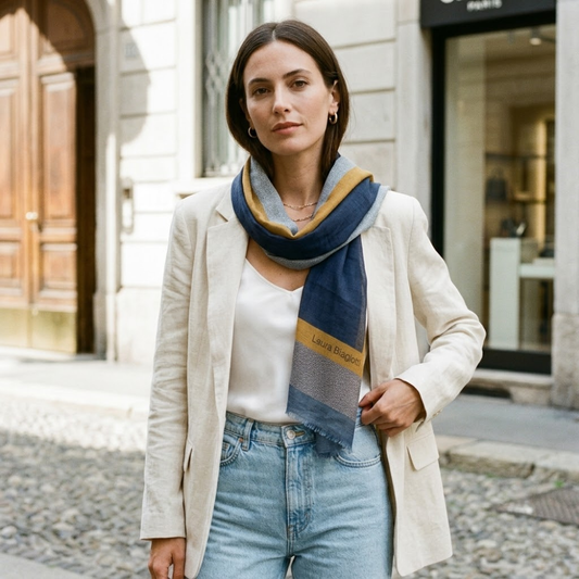 Laura Biagiotti “Mosaico” Scarf