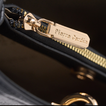 Pierre Cardin “Linea Tripla” Eco-Leather Handbag