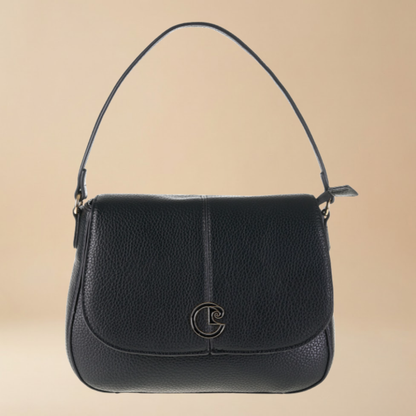 Pierre Cardin “Amélie” Eco-Leather Shoulder Bag