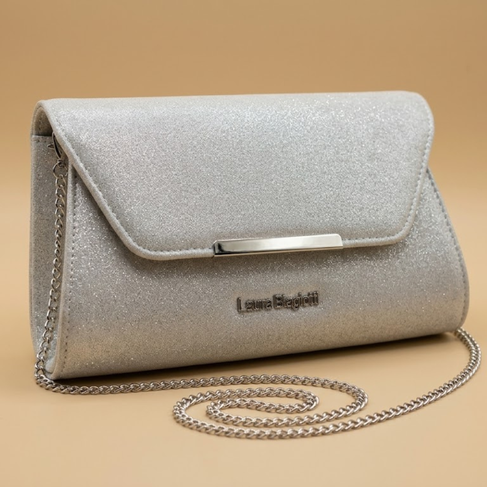 Laura Biagiotti “Velluto Lumina” Evening Clutch