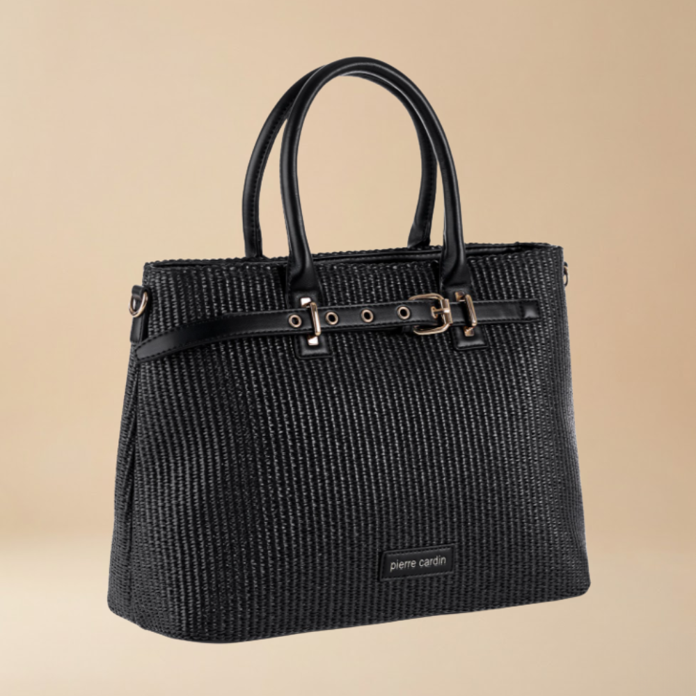 Pierre Cardin “Paglia Classica” Straw Handbag